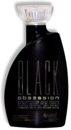 Black Obsession Ultra-Mattifying Black Bronzer 
<span>Plateau-Breaking, Anti-Orange Technology 24-Hour Moisture System</span> This hand crafted, unique formula will deliver the darkest, deepest results instantly while counteracting any orange tones in the skin. This 24-hour moisture blend will deeply hydrate and nourish the skin, and also help to prolong your tanning results. It doesn’t get better than this, and with Black Obsession it doesn’t get any DARKER than this!