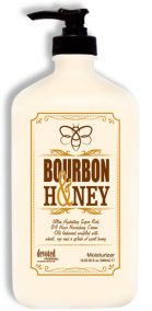 Bourbon & Honey Ultra- Hydrating Super Rich 24 Hour Nourishing Cream It’s time to wet your whistle with a splash of an old fashioned favorite! This ultra-rich hydrating formula is muddled with wheat, rye, and honey extracts to tighten, tone and fight the signs of aging. This cream deeply rehydrates dry and damaged skin. For classic, refined results... Be someone’s shot of bourbon instead of everyone’s cup of tea.