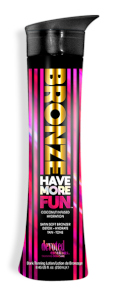 Bronze Have More Fun™ Coconut Infused<br/>
Hydration Satin Soft<br/>
Bronzer Devoted Creations newest seductive bronzer!

This super formula detoxifies hydrates and tones the skin for glamorously glowing results! It's okay to be a tease, but not with your tan! After all, Bronze Have More Fun™!!