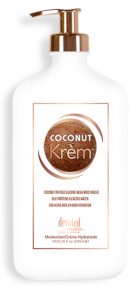 Coconut Krem™ Coconut Infused<br/>
Silicone Mega<br/>
Moisturizer Silk Proteins & Cactus Water for Ultra Rich 24 Hour Hydration. Super soft skin is always in! Added Silk proteins and Cactus water work to boost collagen levels, deeply hydrate for up to 24 hours and give you the ultra-quenching electrolytes your skin demands.