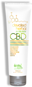 Devoted Herbal <br/>CBD Special Edition™ 1000 MG CBD Formula:
<span>
Ultra - Black Bronzing<br/>
Blend - Dark Tan Amplifying<br/>
oH Balancing - Argan Oil Hydration<br/>
Micro Infused with Essential Oils and <br/>
Extracts for maximum hydration and absorption
</span> Natural acne combating oils and extracts,  combined with calming lavender, hemp seed, argan and coconut essential oils allow your skin to drift off into a realm of relaxation. Formulated with ginger root extracts to open pores and create maximum absorption for this unique power packed 1000mg CBD Isolate Formula.