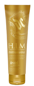 H.I.M. Billionaire™ Ultra-Exclusive Rich<br/>
Bronzing Formula<br/>
Opulent Color<br/>
Extenders This exquisite blend is overflowing with complexion perfecting, toning, wrinkle reducing and color correcting agents so you are left with the sought after, envy worthy skin only some can dream of. If what you seek is prosperous results that are rich and rare, then look no further than HIM Billionaire™

 