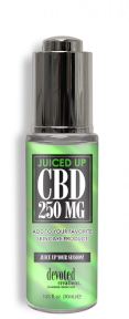 Juiced Up Drops™ 250MG CBD <br/>
"Juice Up Your Session!"  These one of a kind 250mg CBD drops will improve your skins response to dry, tired and irritated skin by hydrating, calming and neutralizing free radical damage. You can add a little or a lot to your current product and take your skin and tan to a whole new level of zen.