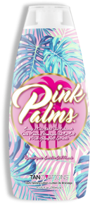 Pink Palms™ Sunny & Chic Dark Tan Enhancer in a Hypoallergenic Sensitive Skin Formula Utilizing Himalayan pink sea salt and pink grapefruit extracts this glowing formula will help detoxify, even out skins tone and texture while loading your skin with advanced antioxidants. It’s time to say “Bon Voyage” to pale by taking the trip to an endless summer with Pink Palm™.