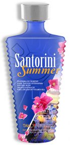 Santorini Summer Wanderlust Worthy Dark Tanning Intensiﬁer
<span>Infused with Orange Extracts for a splash of Vitamin Sea</span> Take your color on the trip of a lifetime with Santorini Summer™. If you crave Sea & Sun without the commitment of bronzers, switch over to island time to worry less and bronze more! Hand crafted for those who like to make waves, Santorini Summer™ will be your one-way ticket to tan… Bon Voyage!