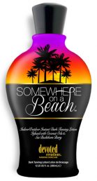 Somewhere on a Beach Indoor/Outdoor Instant Dark Tanning Cocktail Infused with Coconut Oils & Sea Buckthorn. This intoxicating tropical formula will keep your skin hydrated, toned and tanned! If you’re looking for the perfect tanning cocktail, then order up a bottle of liquid sunshine. With Somewhere On A Beach, it’s TAN o’clock ALWAYS!