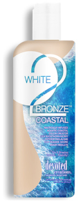 W2Bronze: Coastal™ Nautically Infused<br/>
Aquatic Coastal Color<br/>
Creator This blue hued coastal color creator utilizes nautical oils and extracts to infuse the skin with deep dark results without the use of bronzing agents. Added color correctors plus healing and calming properties ensure this seaside standout leaves you with soft, smooth skin.